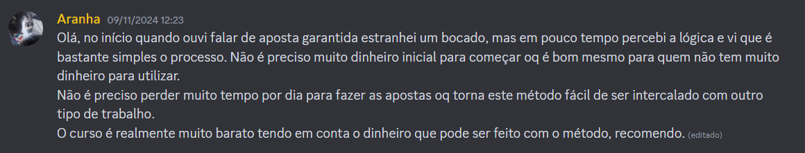 Testemunho Aranha